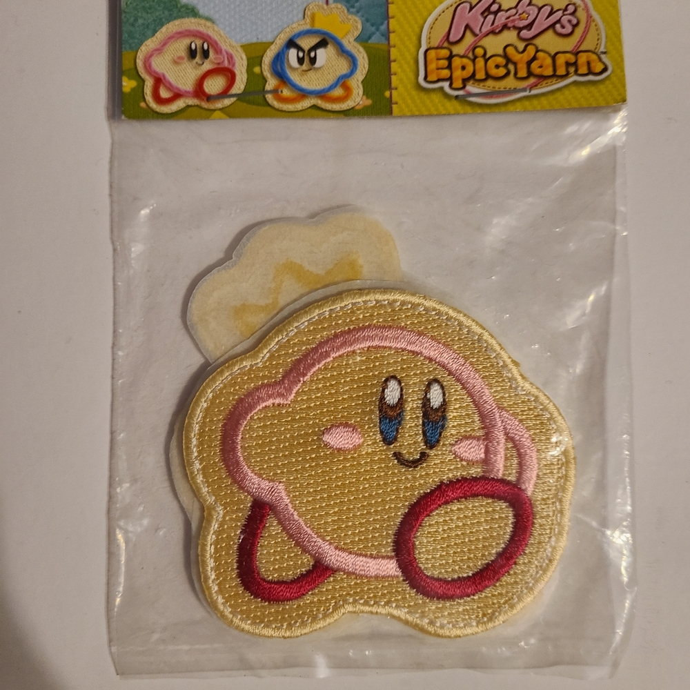 Kirby's Epic Yarn Club Nintendo Patches